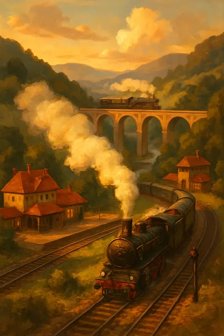 Rail Nation key art